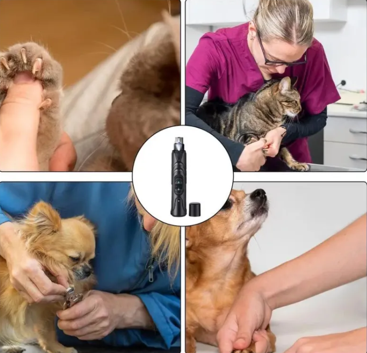 VYROVA PawGlow™ Pet Nail Grinder